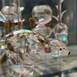 Swarovski Crystal Polar Bear Figurine